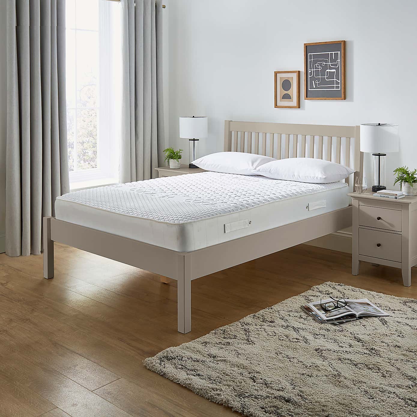 Lynton Grey Bed