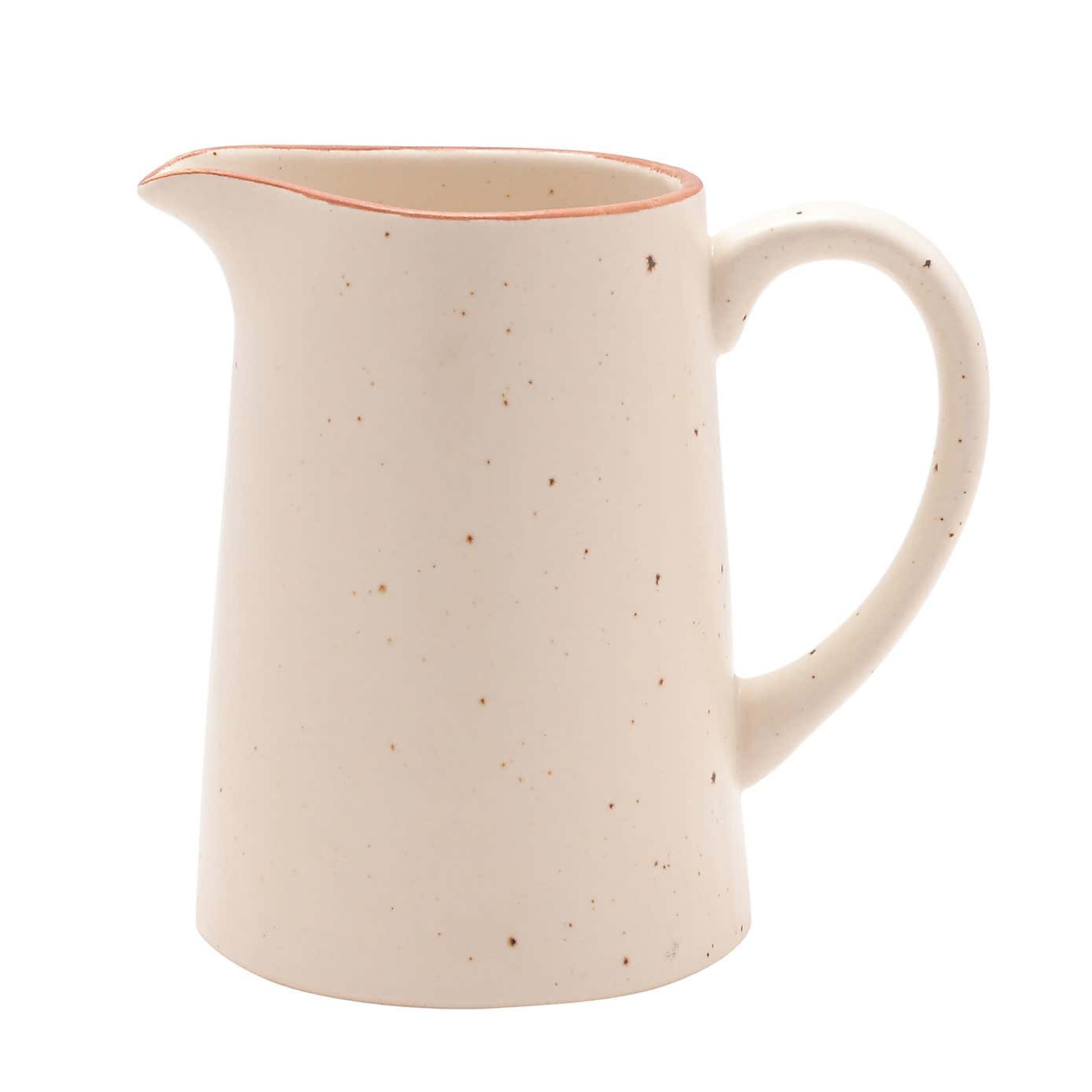 Hestia Large Speckled Jug