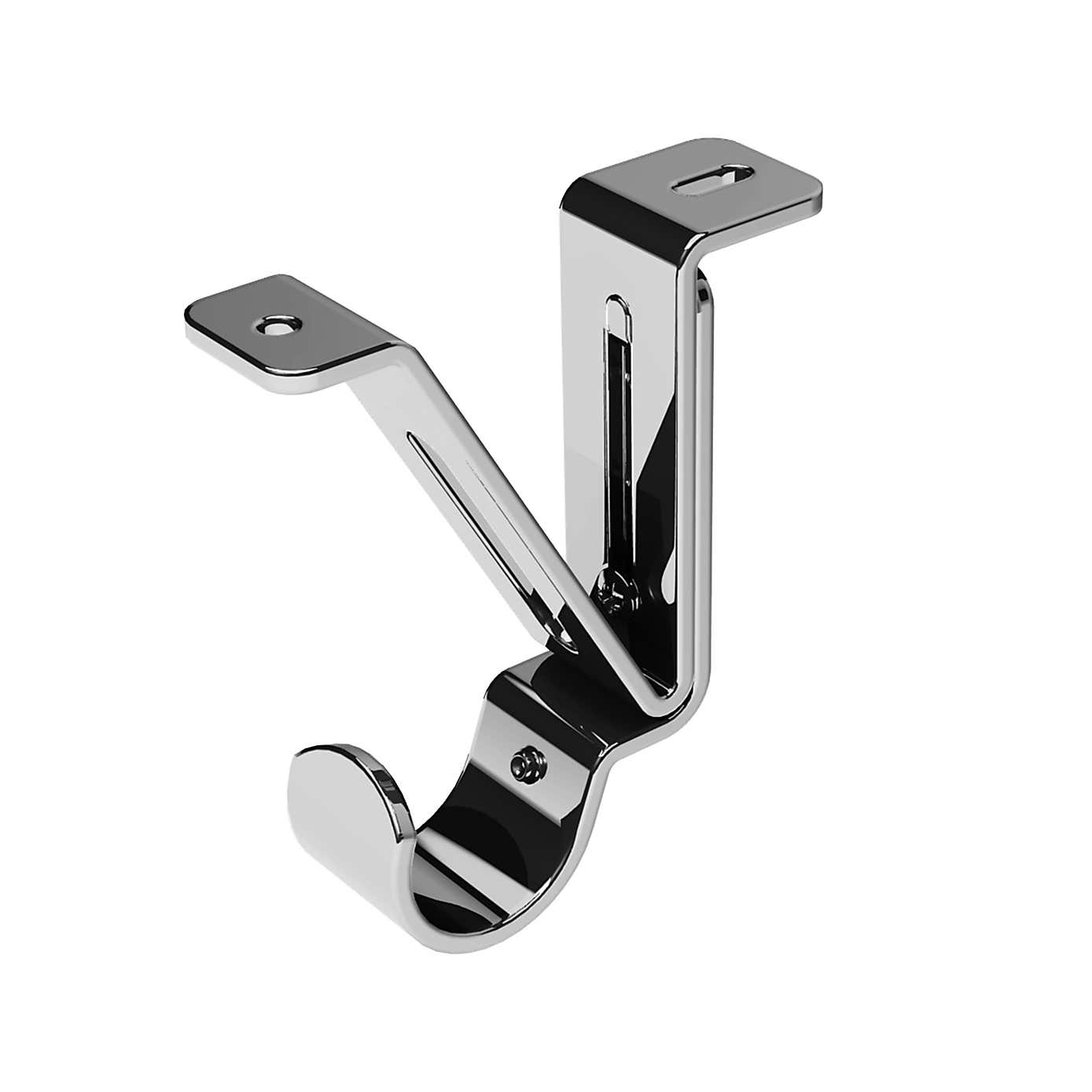 Pack of 3 Adjustable Ceiling Curtain Pole Brackets