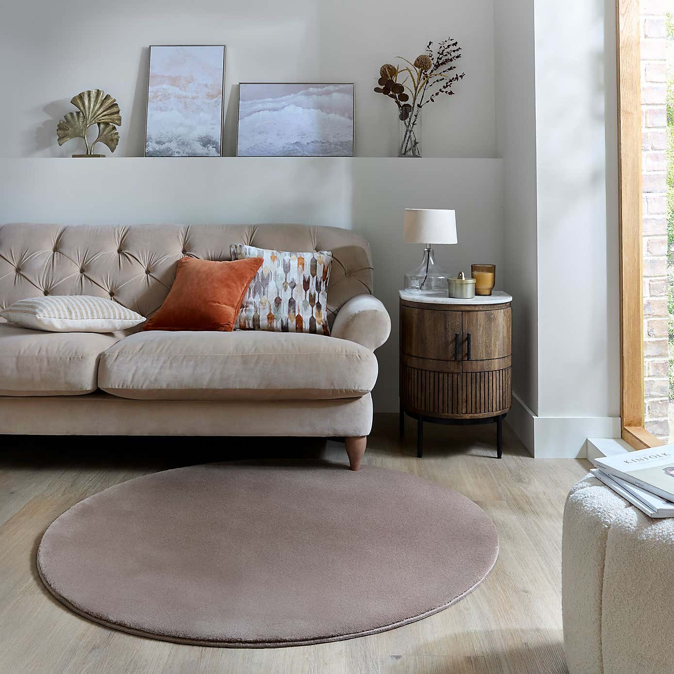 Softie Round Rug