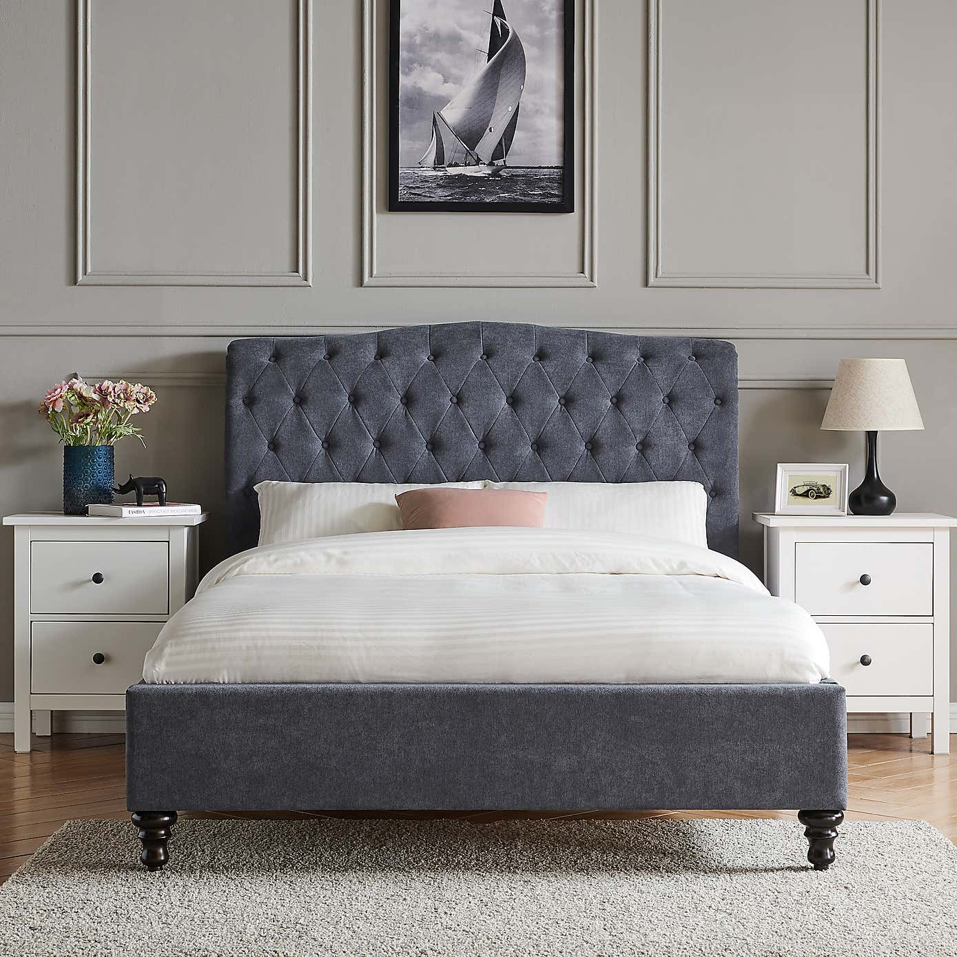 Rosa Bed Natural