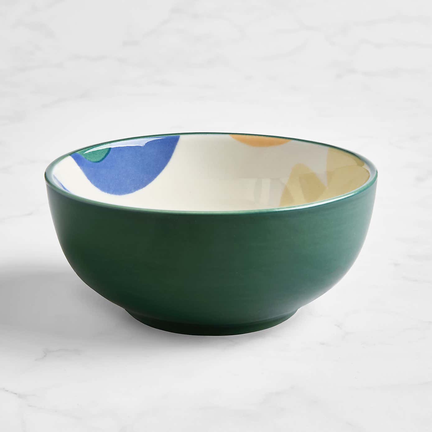 Elements Fieldsley Floral Glazed Stoneware Dip Bowl
