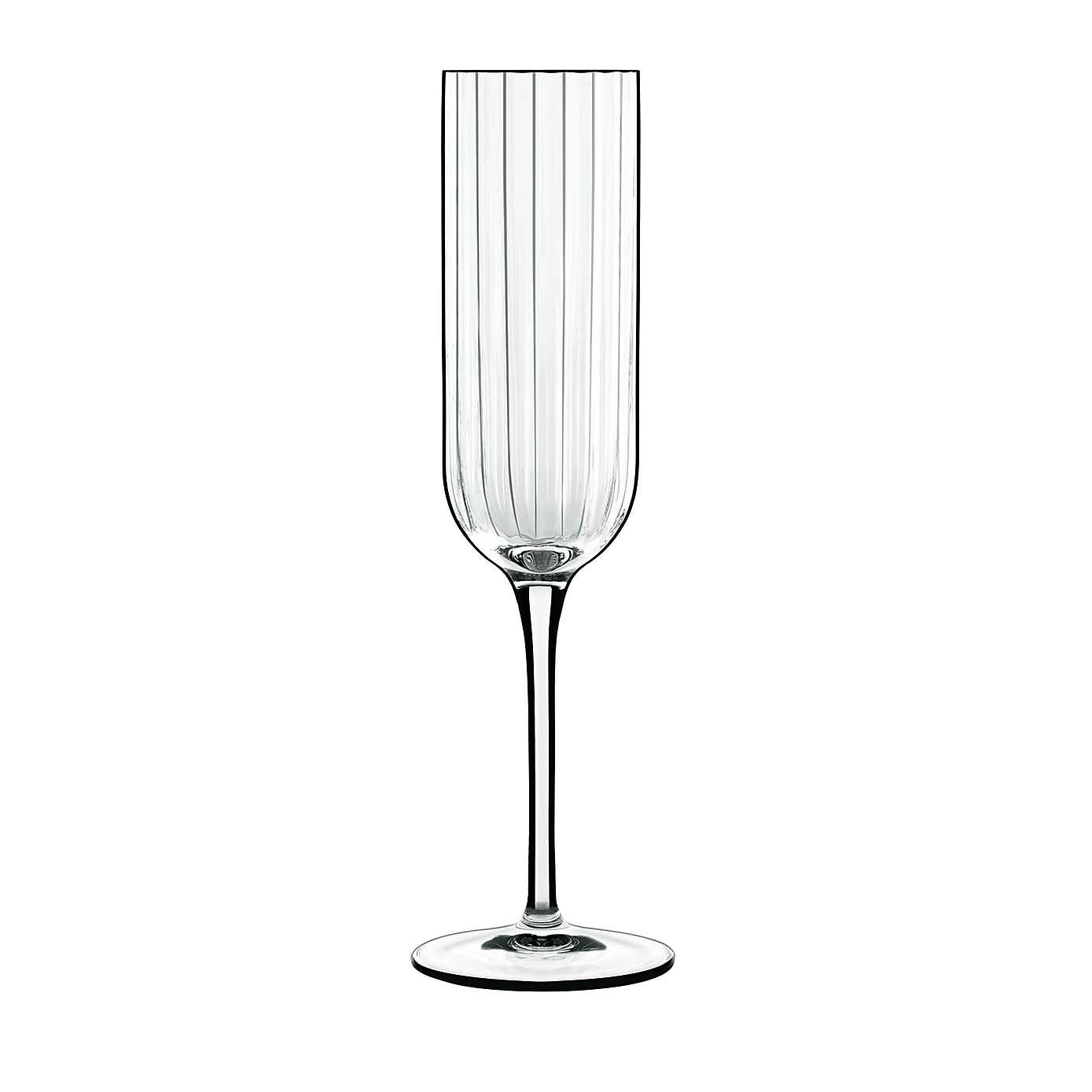 Luigi Bormioli Bach Set of 4 Flute Glasses