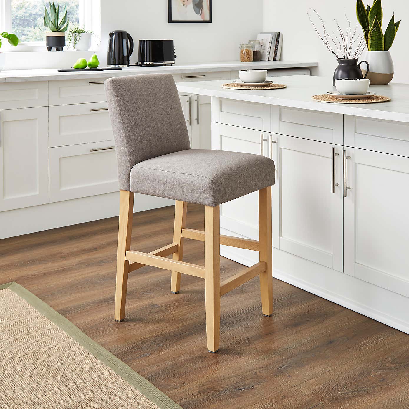 Oakley Counter Height Bar Stool, Fabric