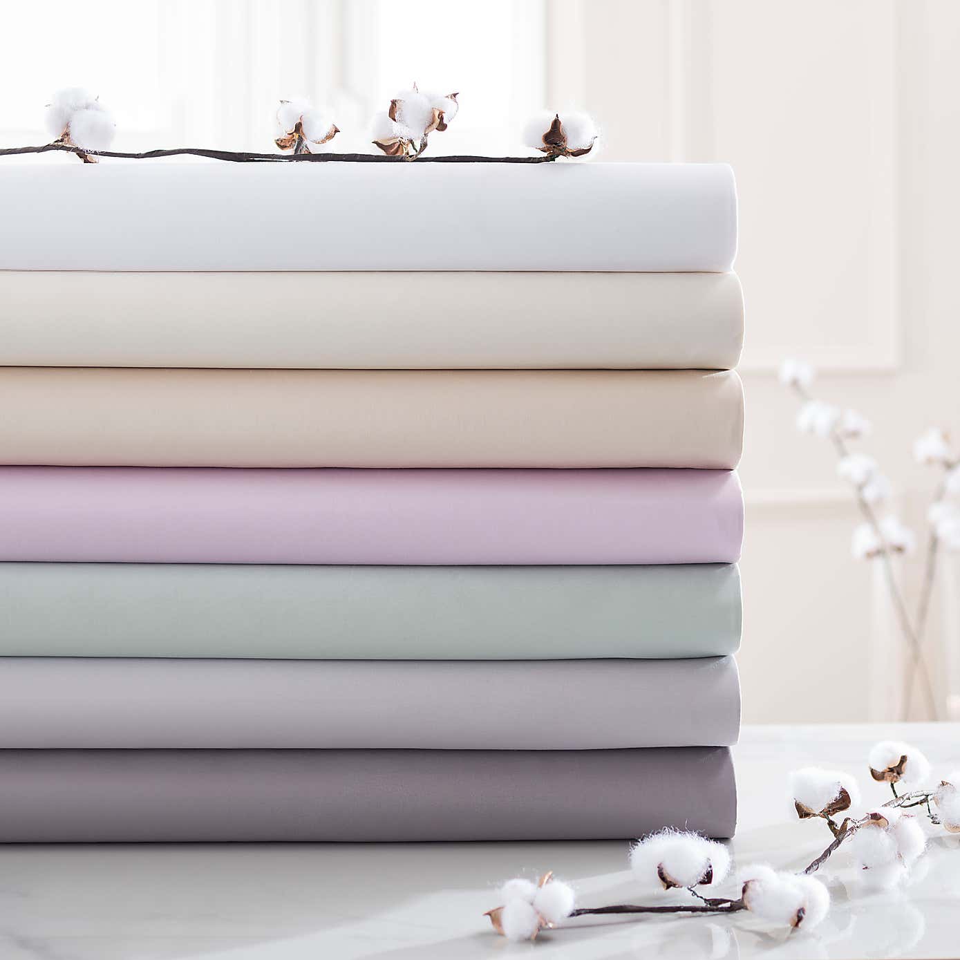 Dorma Smooth & Soft 300 Thread Count Cotton Sateen Valance Sheet