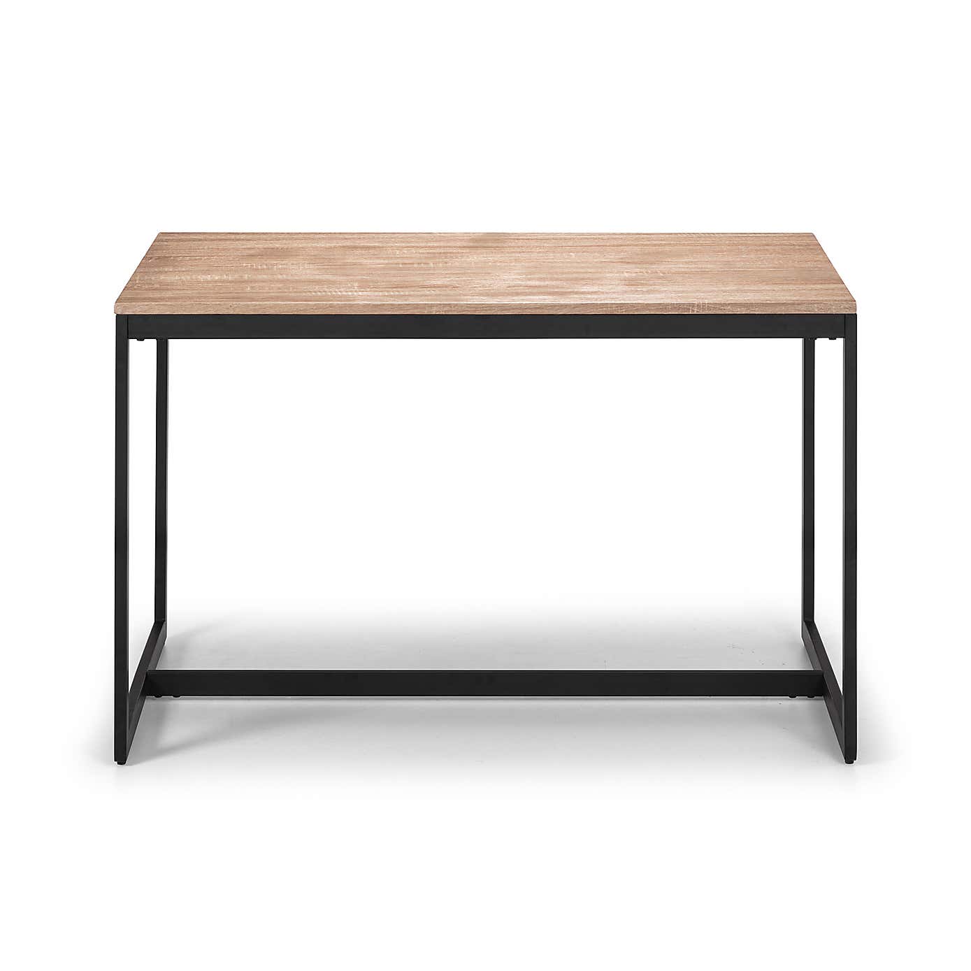 Tribeca 4 Seater Rectangular Dining Table, Black