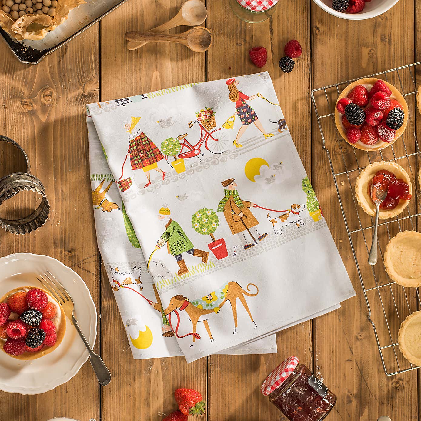 Ulster Weavers Walkies Tea Towel