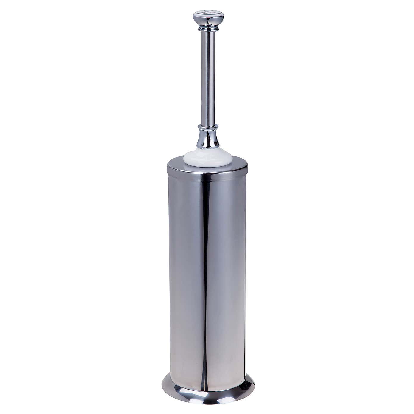 Silver Vintage Toilet Brush