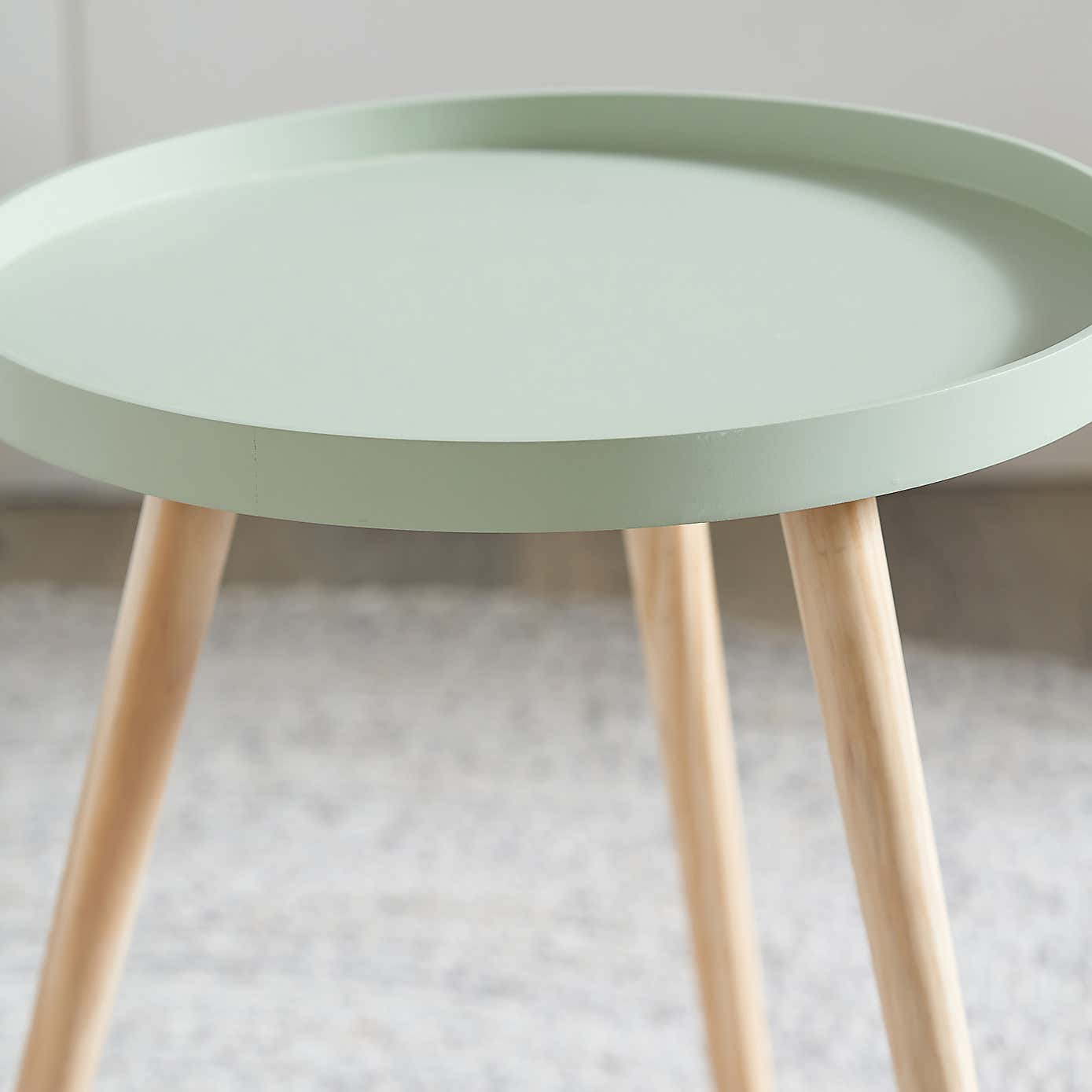 Halston Side Table, Natural Pine