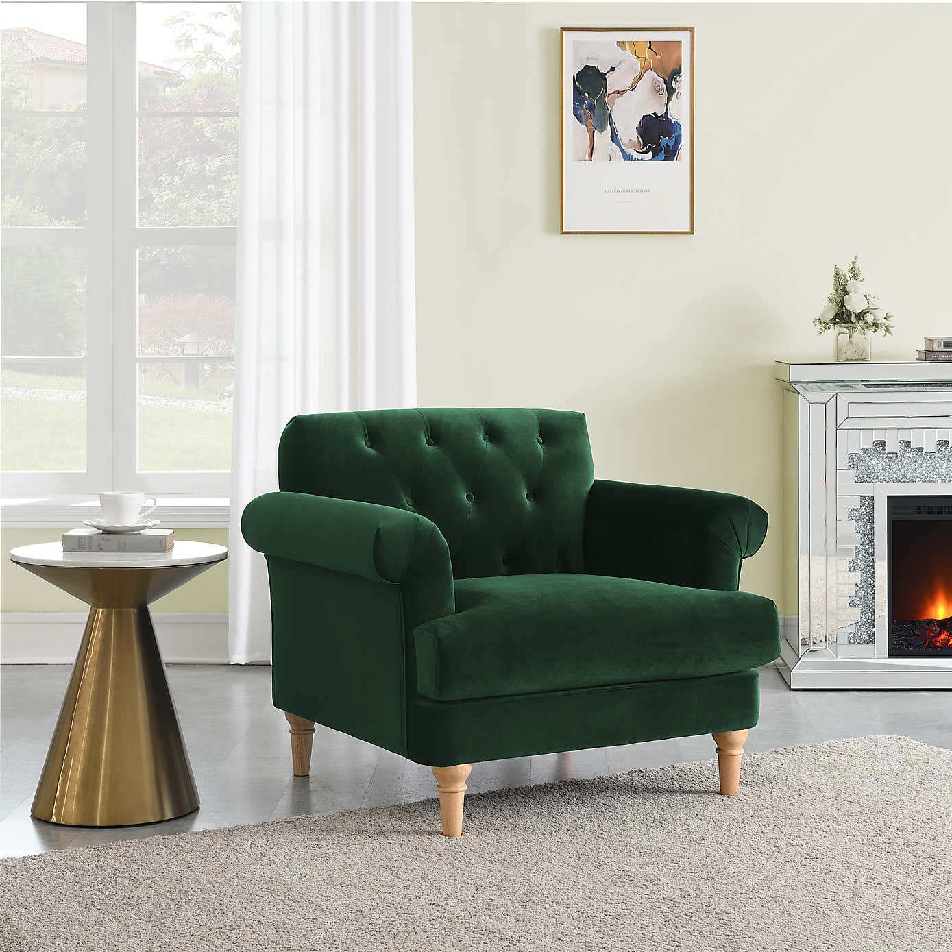 Jazz Velvet Armchair