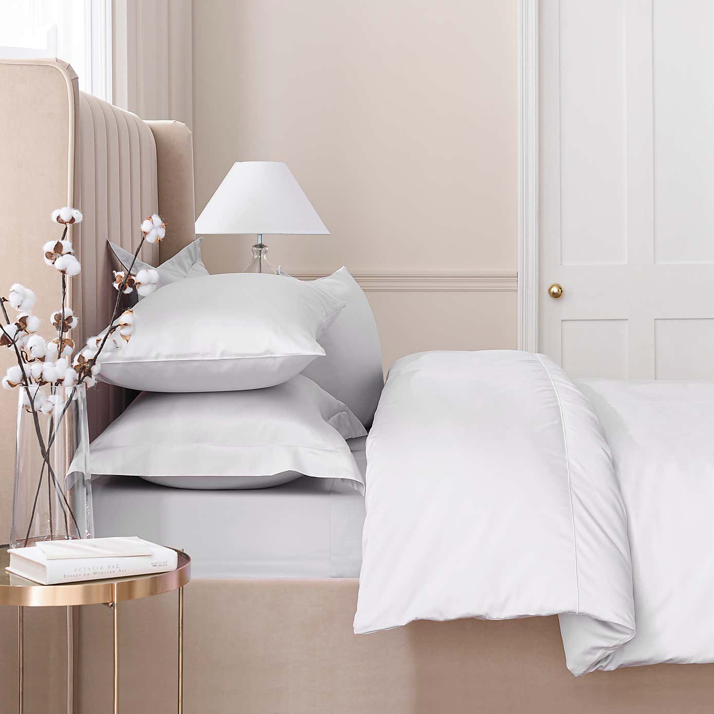 Dorma Smooth & Soft 300 Thread Count Cotton Sateen Valance Sheet