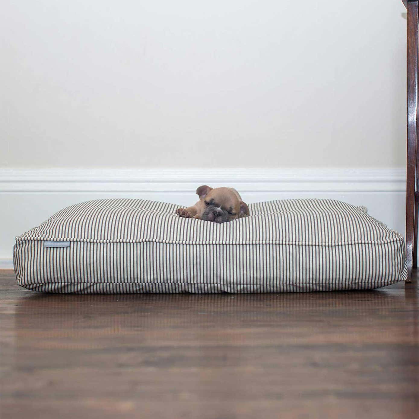 Lords and Labradors Striped Dog Cushion