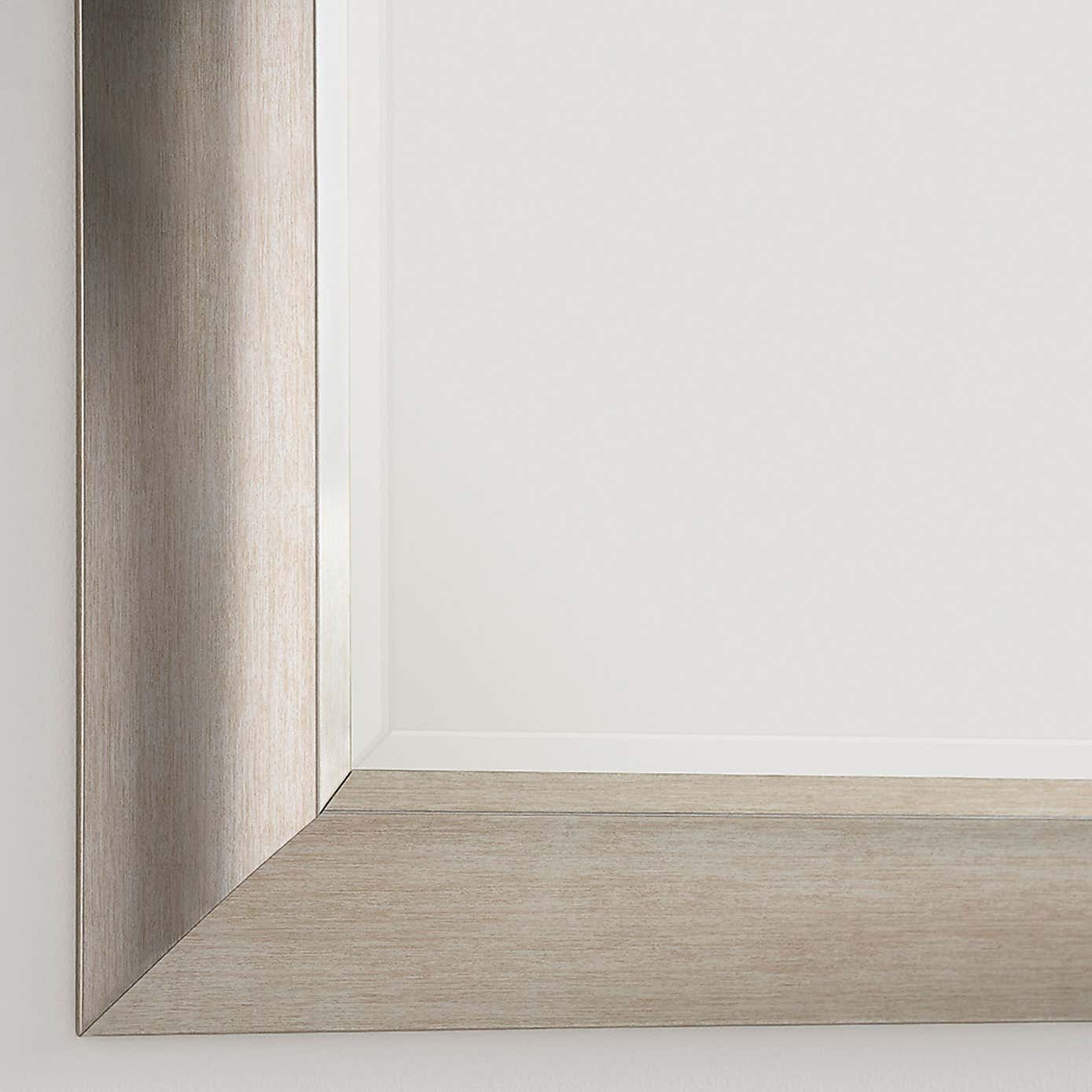Yearn Scooped Narrow Full Length Wall Mirror