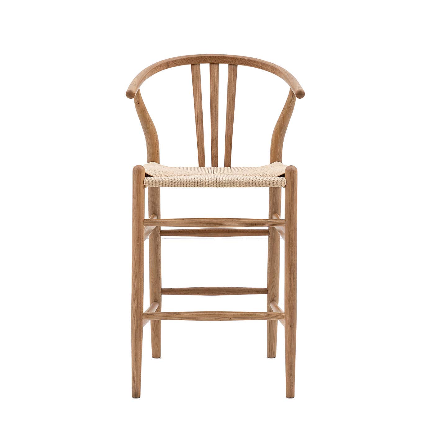 Walsall Set of 2 Bar Stools, Elm