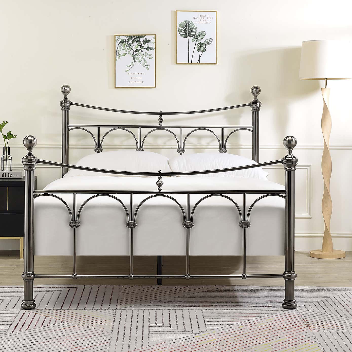 Limelight Gamma Nickel Bed Frame