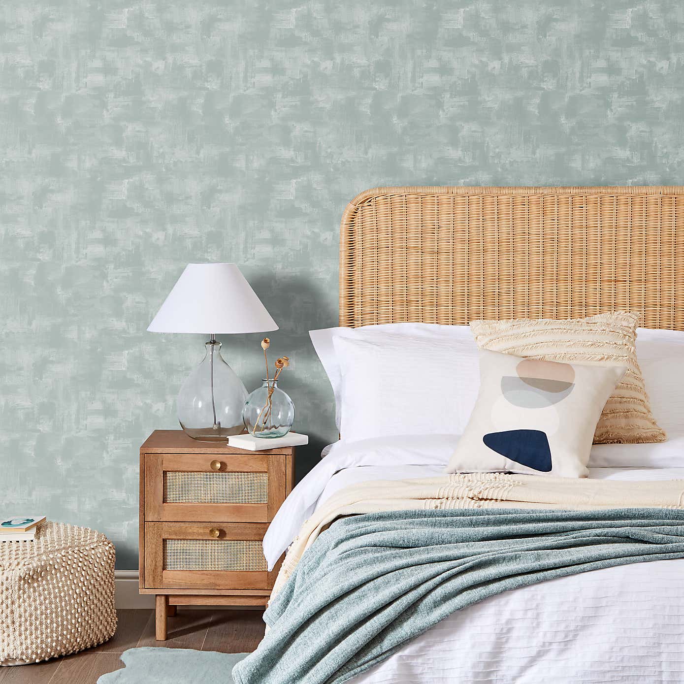 Painterly Plain Wallpaper