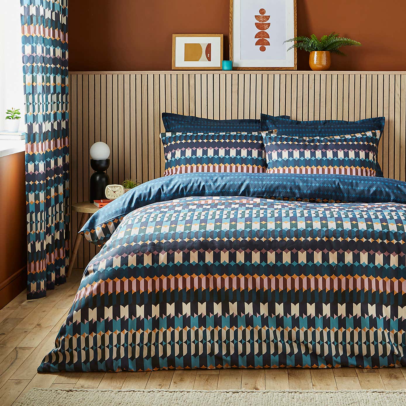 Oden Geometric Oxford Pillowcase
