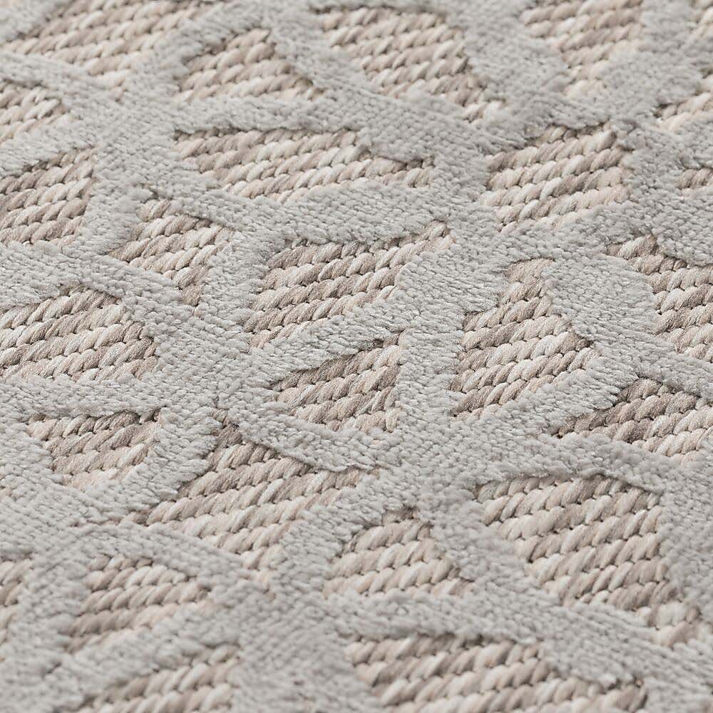 Argento Textured Indoor Outdoor Rug