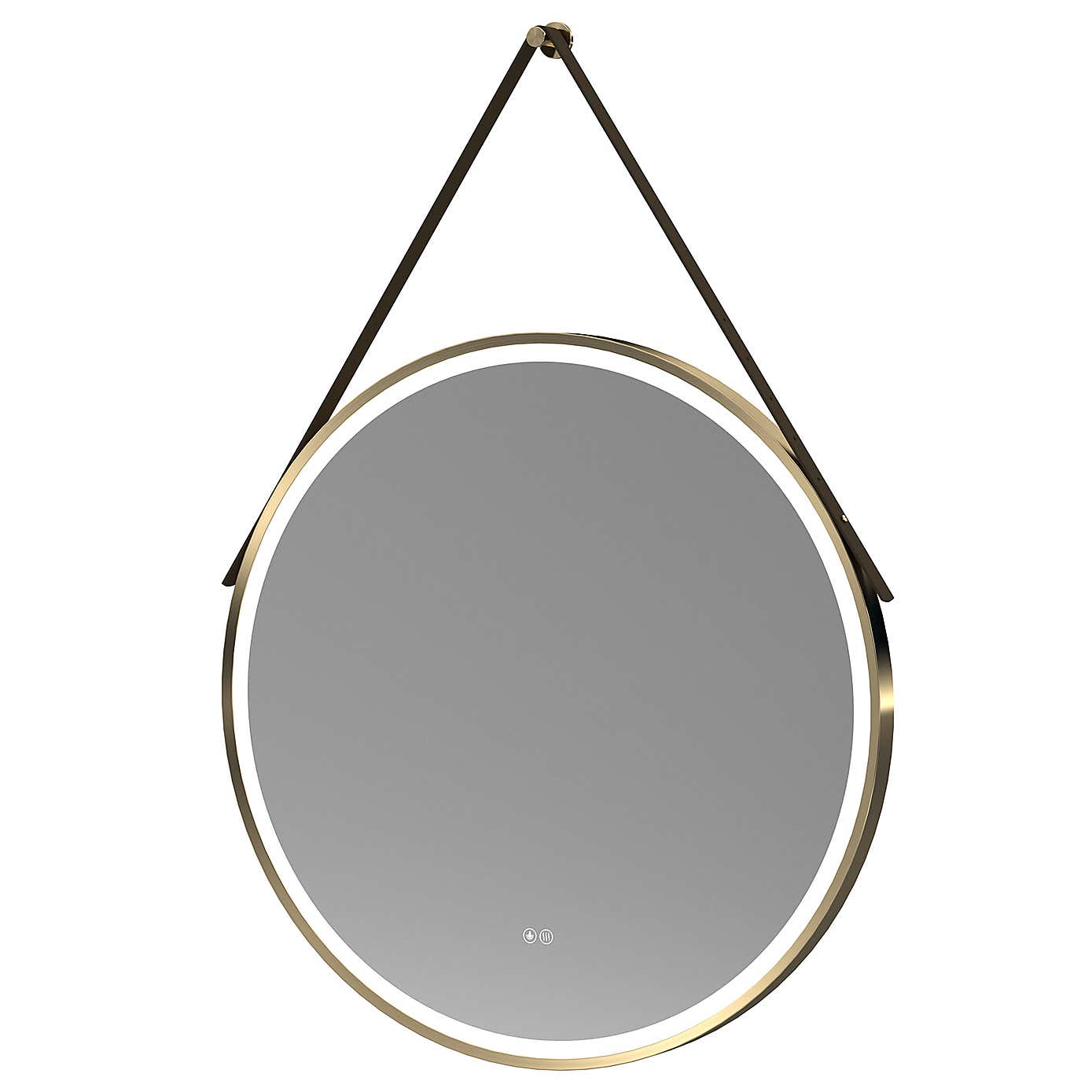 LED Round Illuminated Mirror