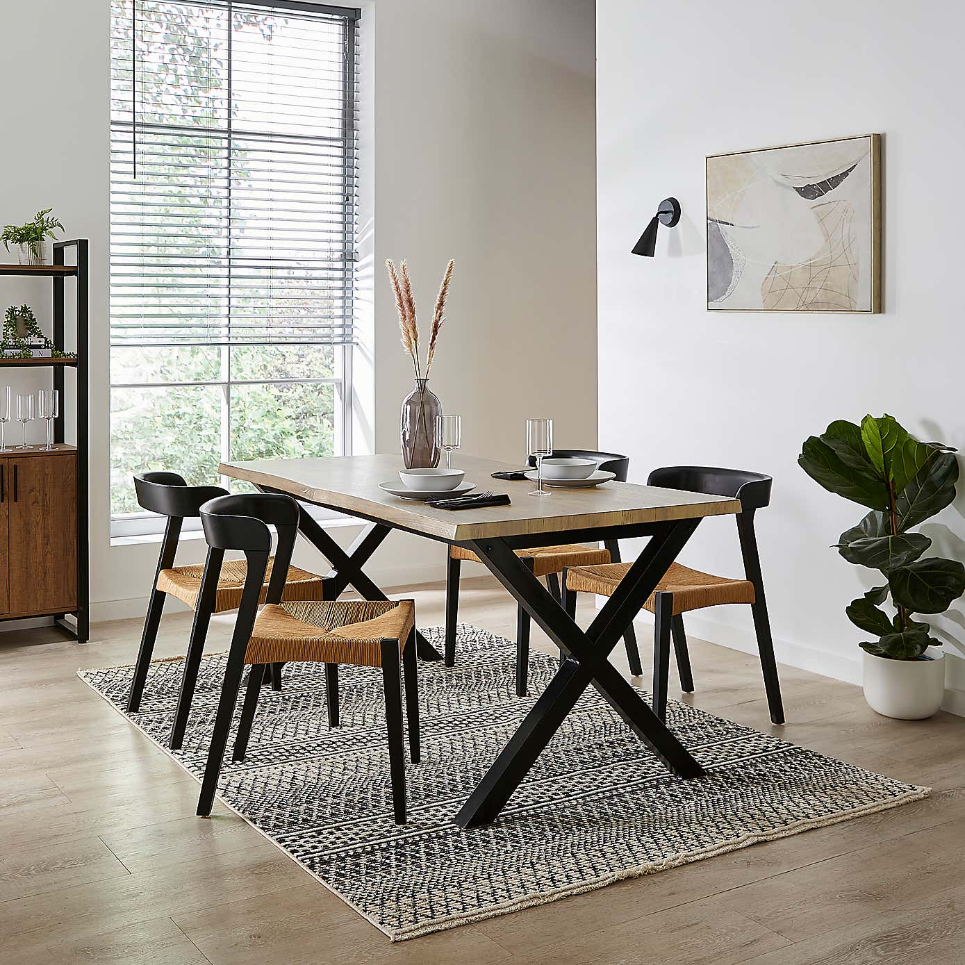 Ezra Extending Dining Table, 160 x 200cm