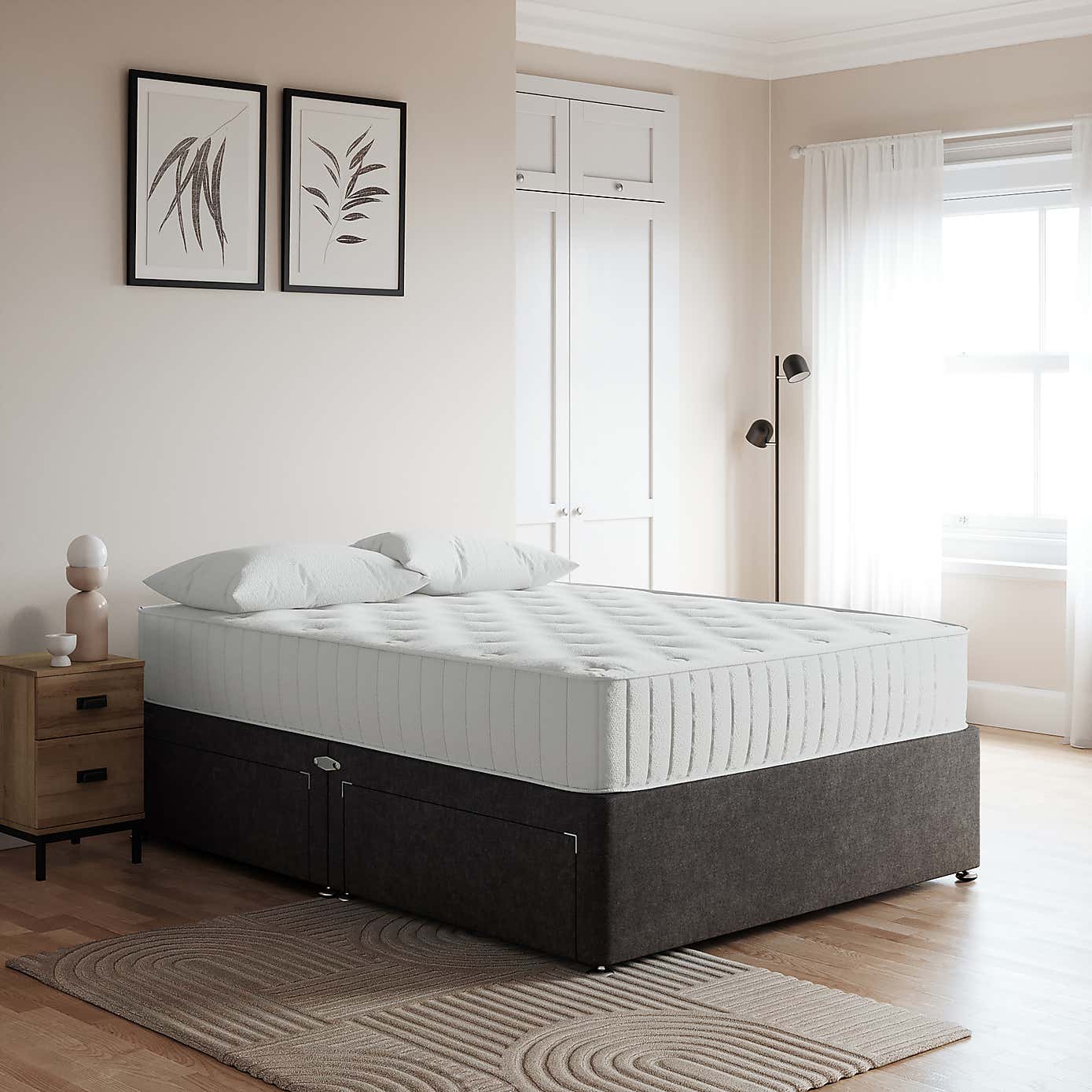 Essentials Divan Base, Chenille