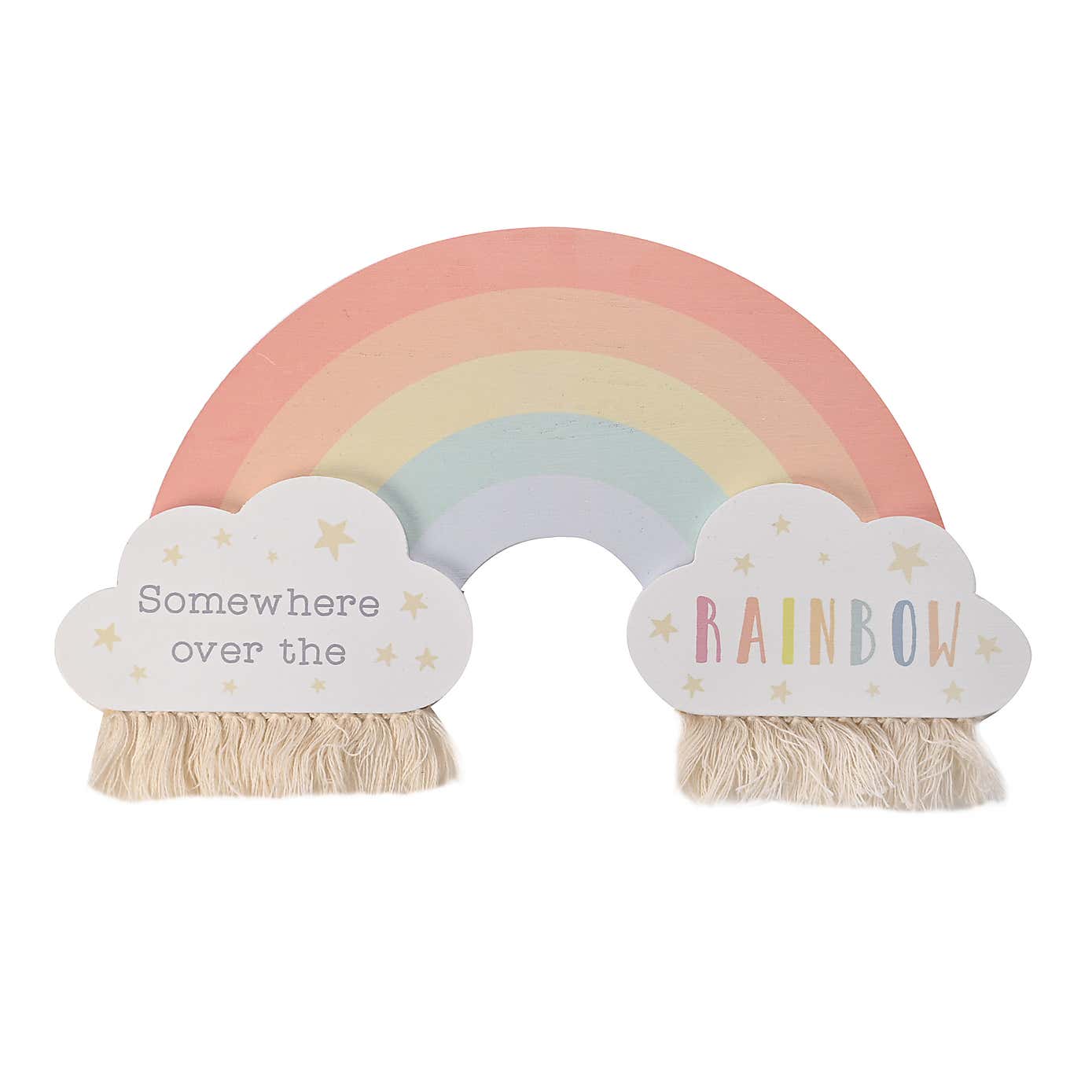 Petit Cheri Rainbow Wall Plaque