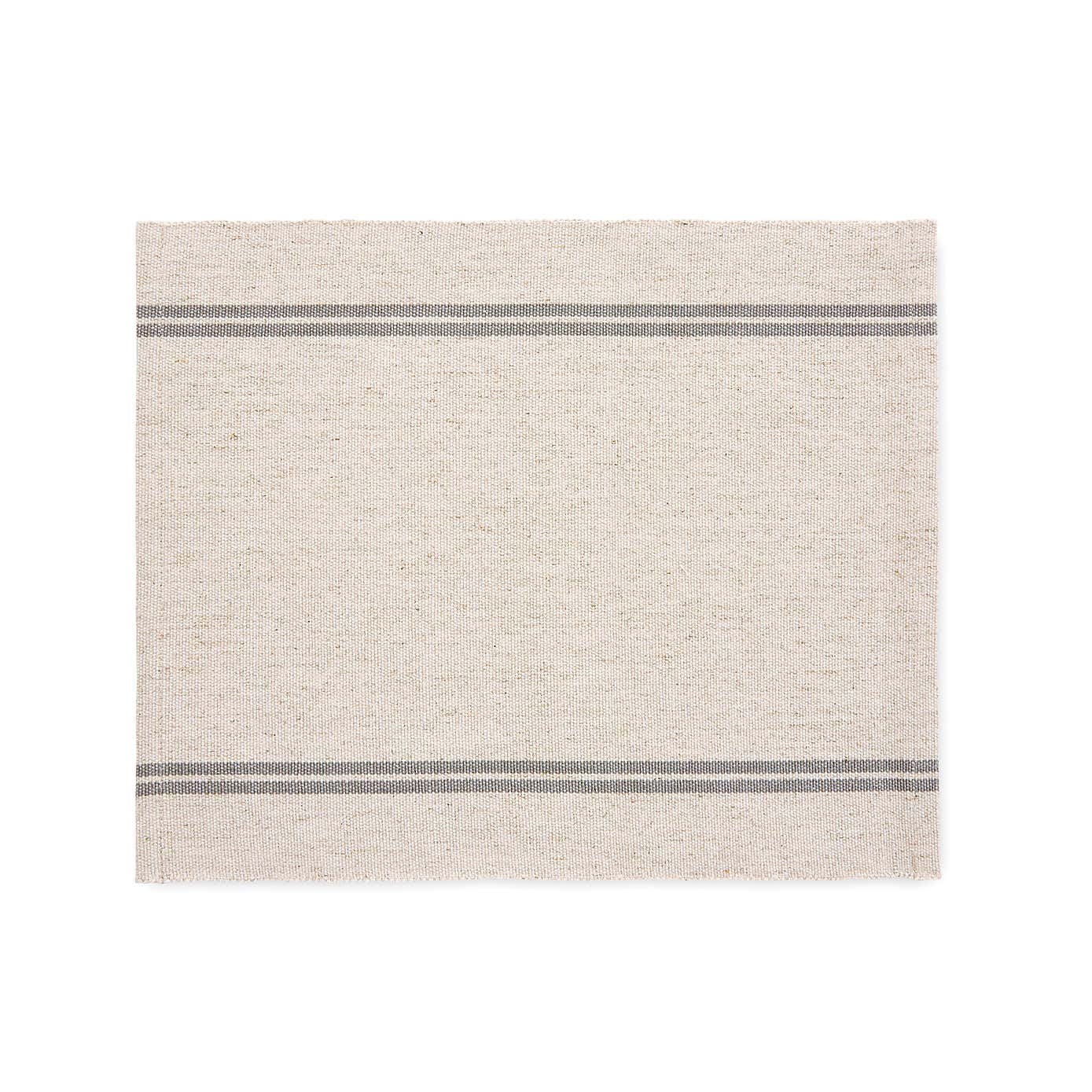 Set of 2 Ribbed Striped Placemats