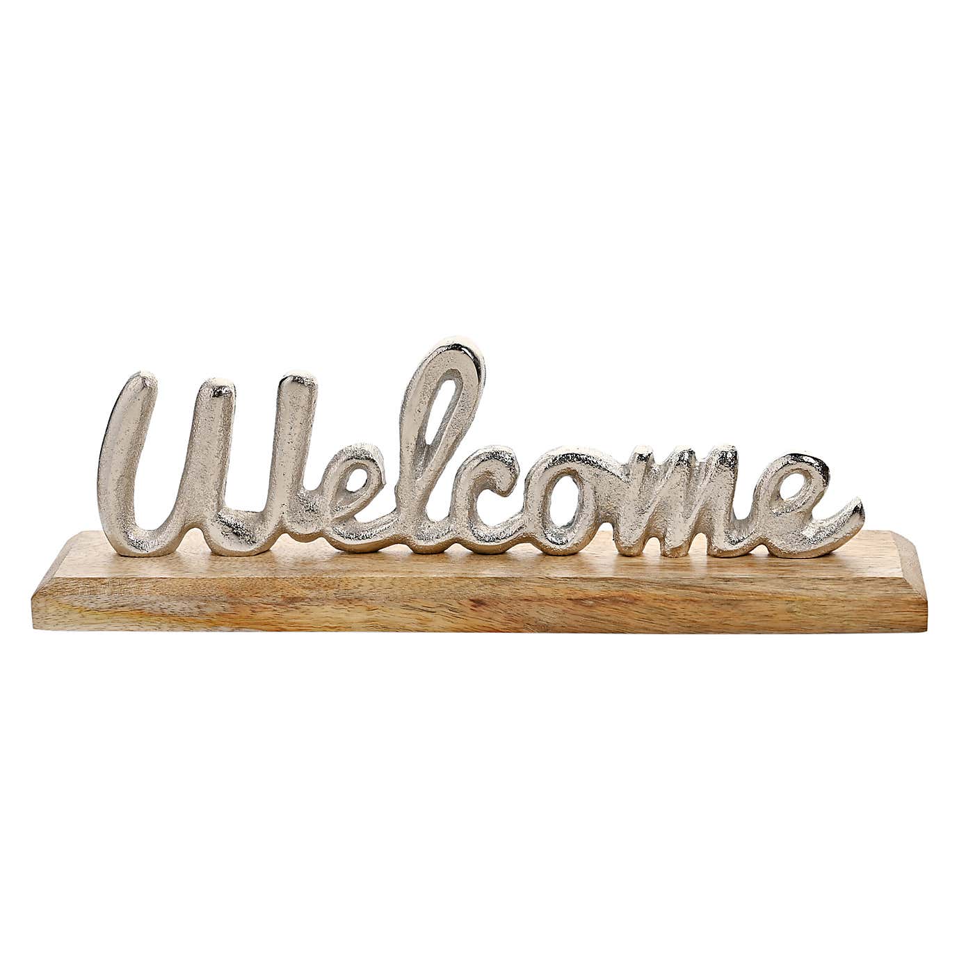 Hestia Welcome Metal Sign