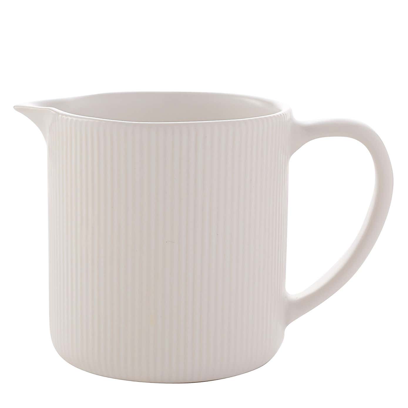 Hestia Ribbed Milk Jug