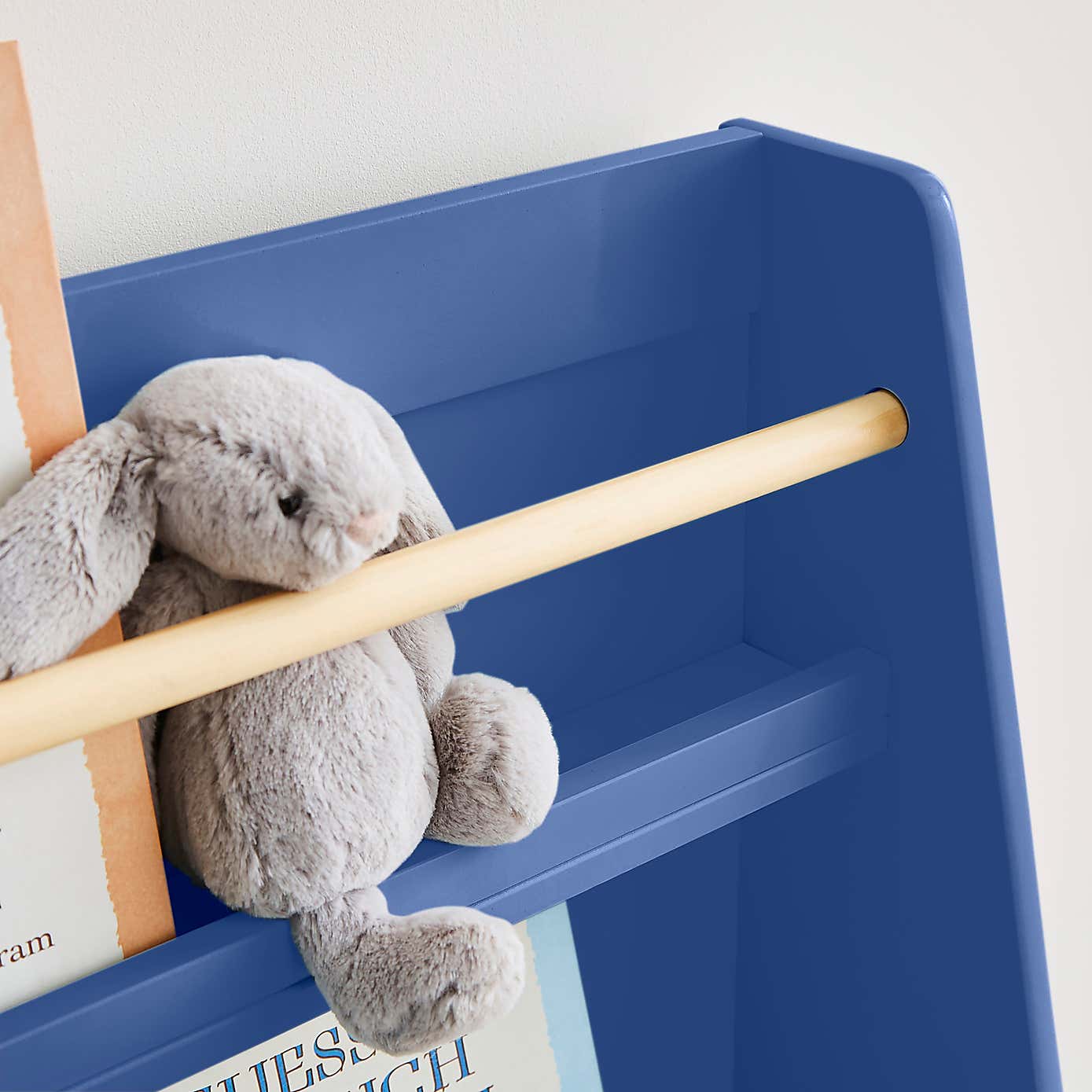 Kids White Bookcase