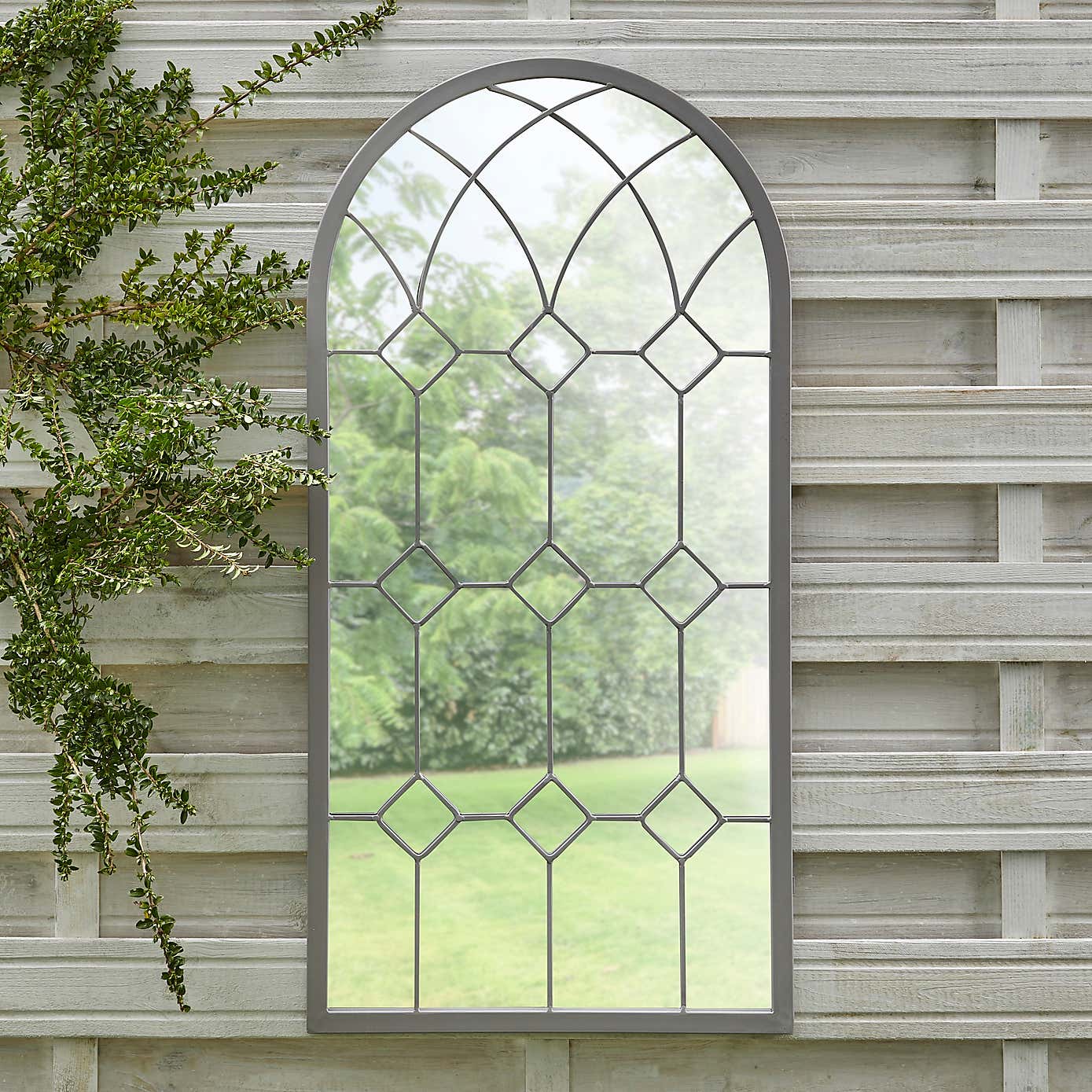 Florence Arched Indoor Outdoor Full Length Wall Mirror