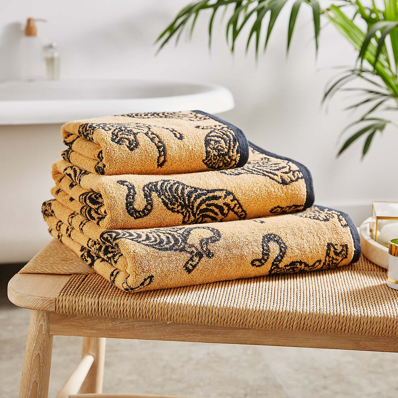 Tiger Cotton Towel