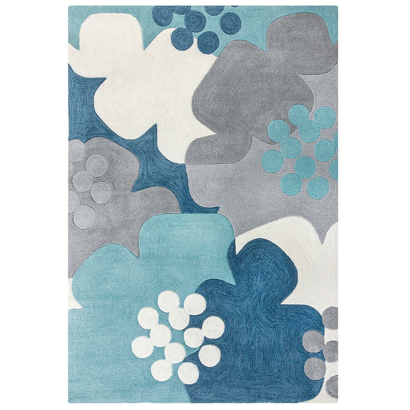 Retro Floral Rug