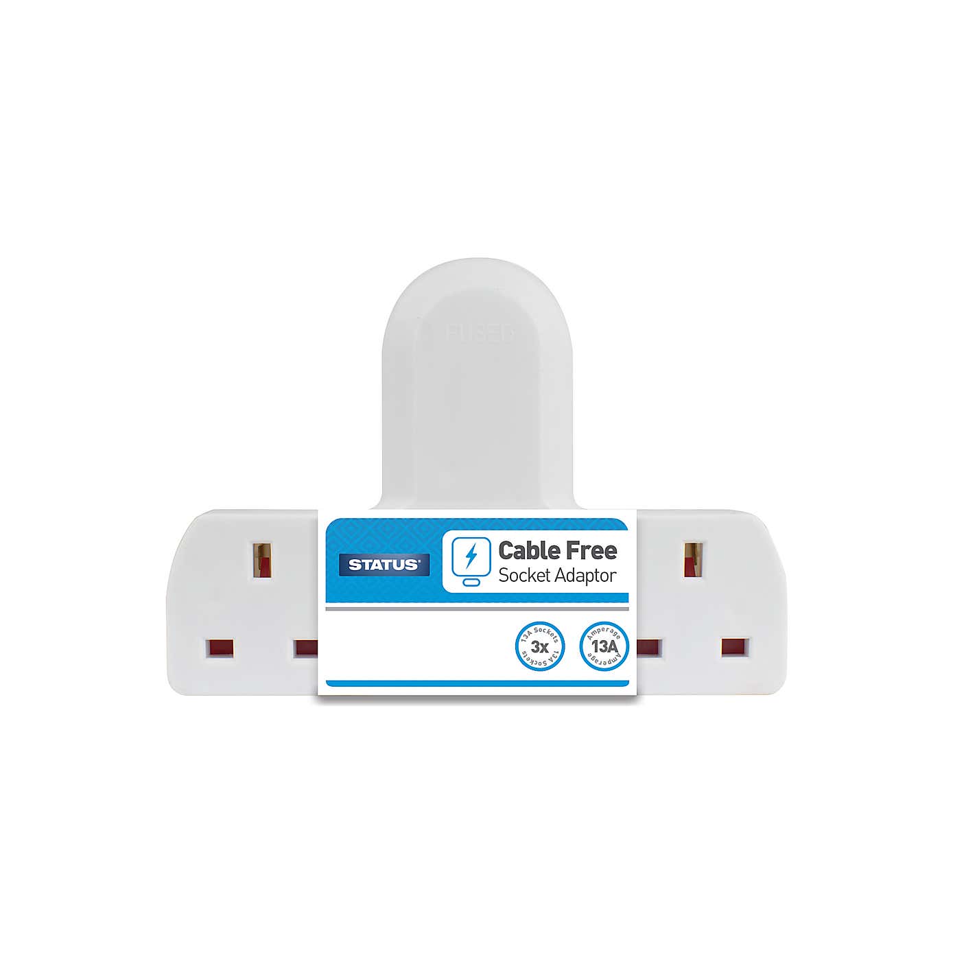 Status 3 Way Cable Free Socket