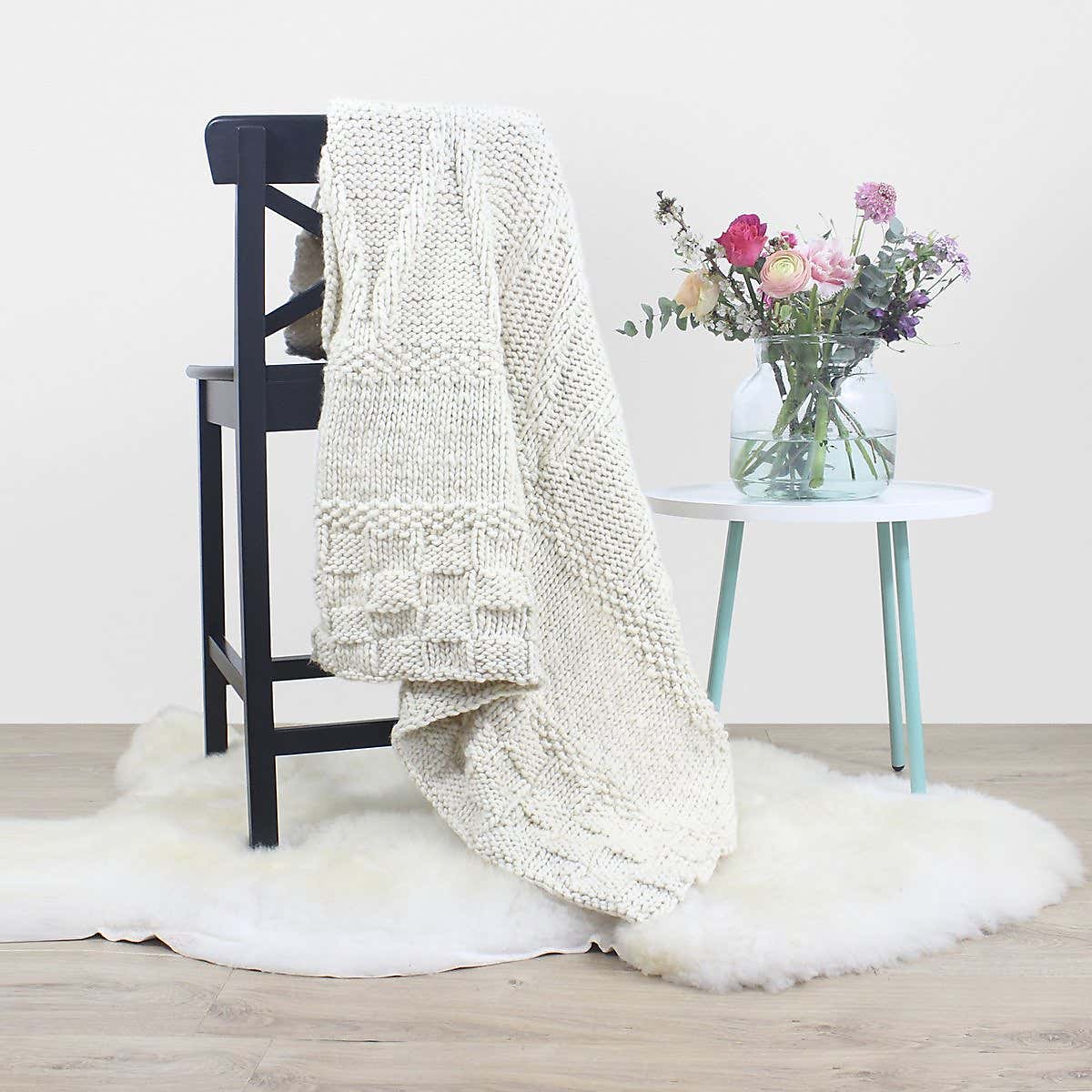 Bounty Throw Knitting Kit
