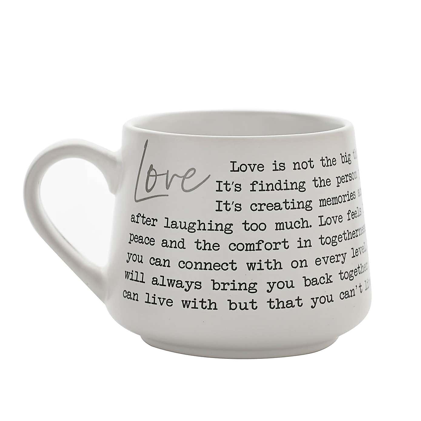 Moments Love Stoneware Mug