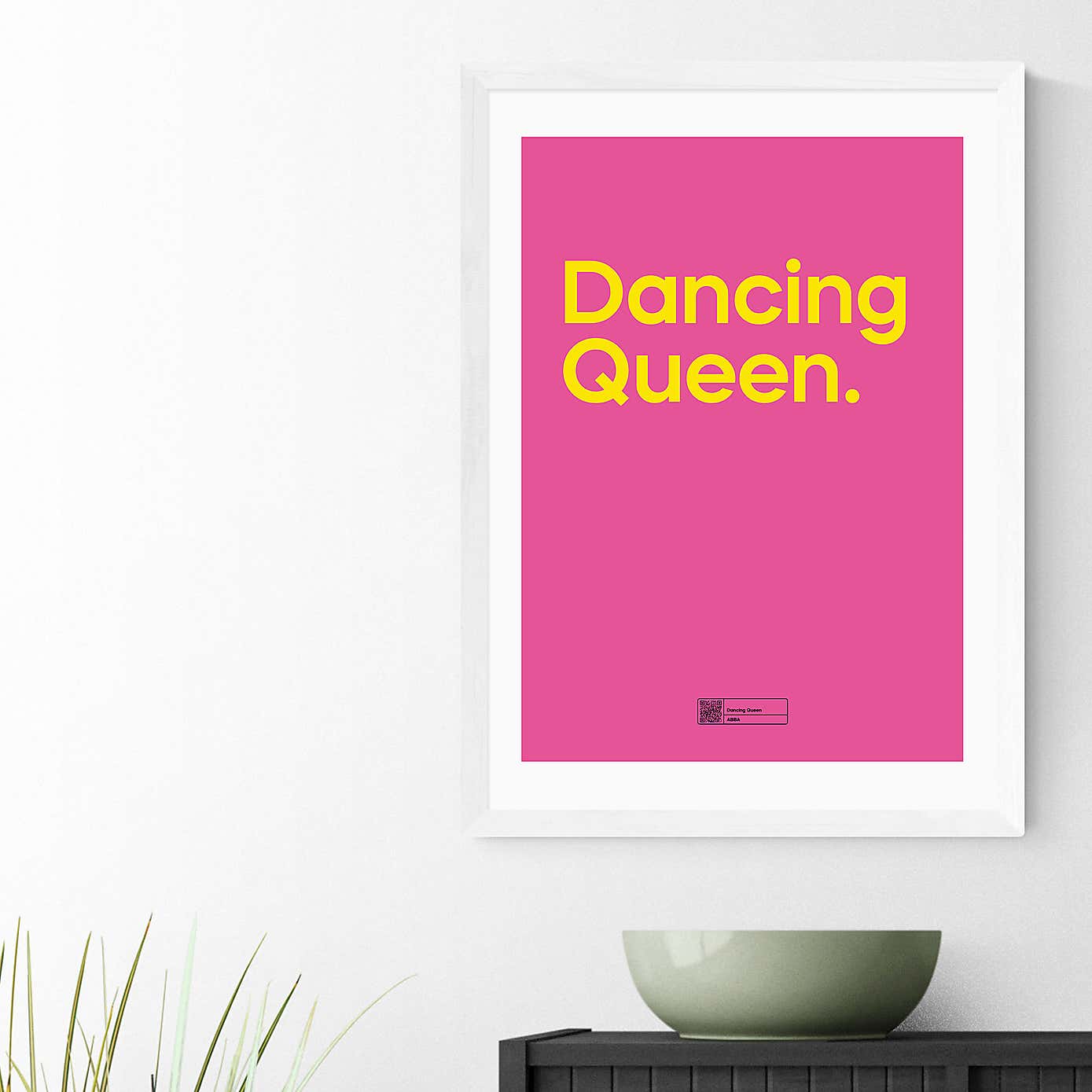 East End Prints Dancing Queen by Say It With Songs Print