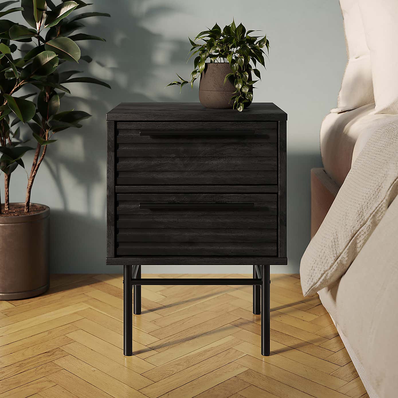 Bryant 2 Drawer Bedside