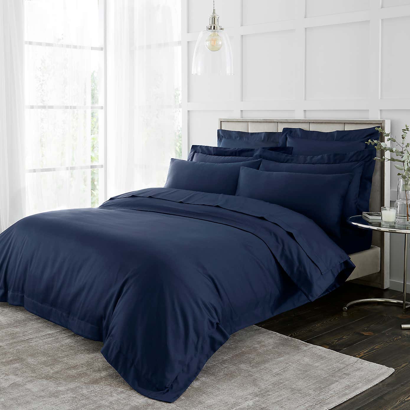 Hotel 230 Thread Count Egyptian Cotton Sateen Flat Sheet