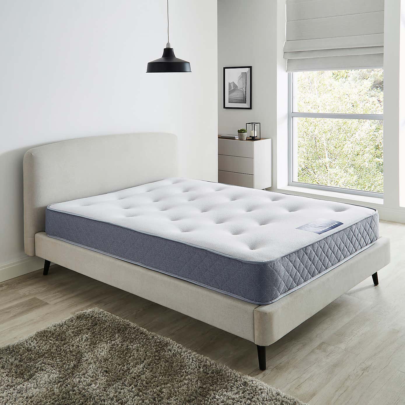 Fogarty Just Right Memory Foam Top Orthopaedic Open Coil Mattress