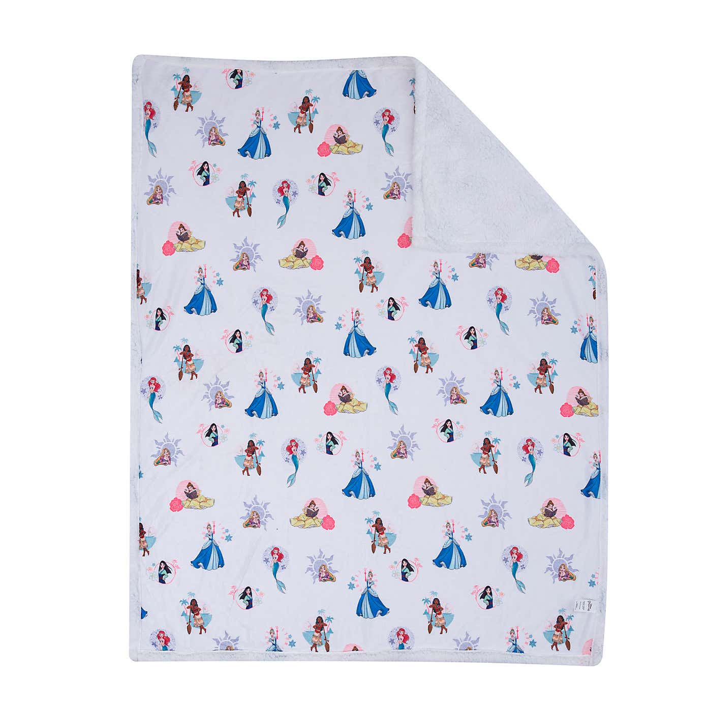 Disney Princess Sherpa Fleece Throw