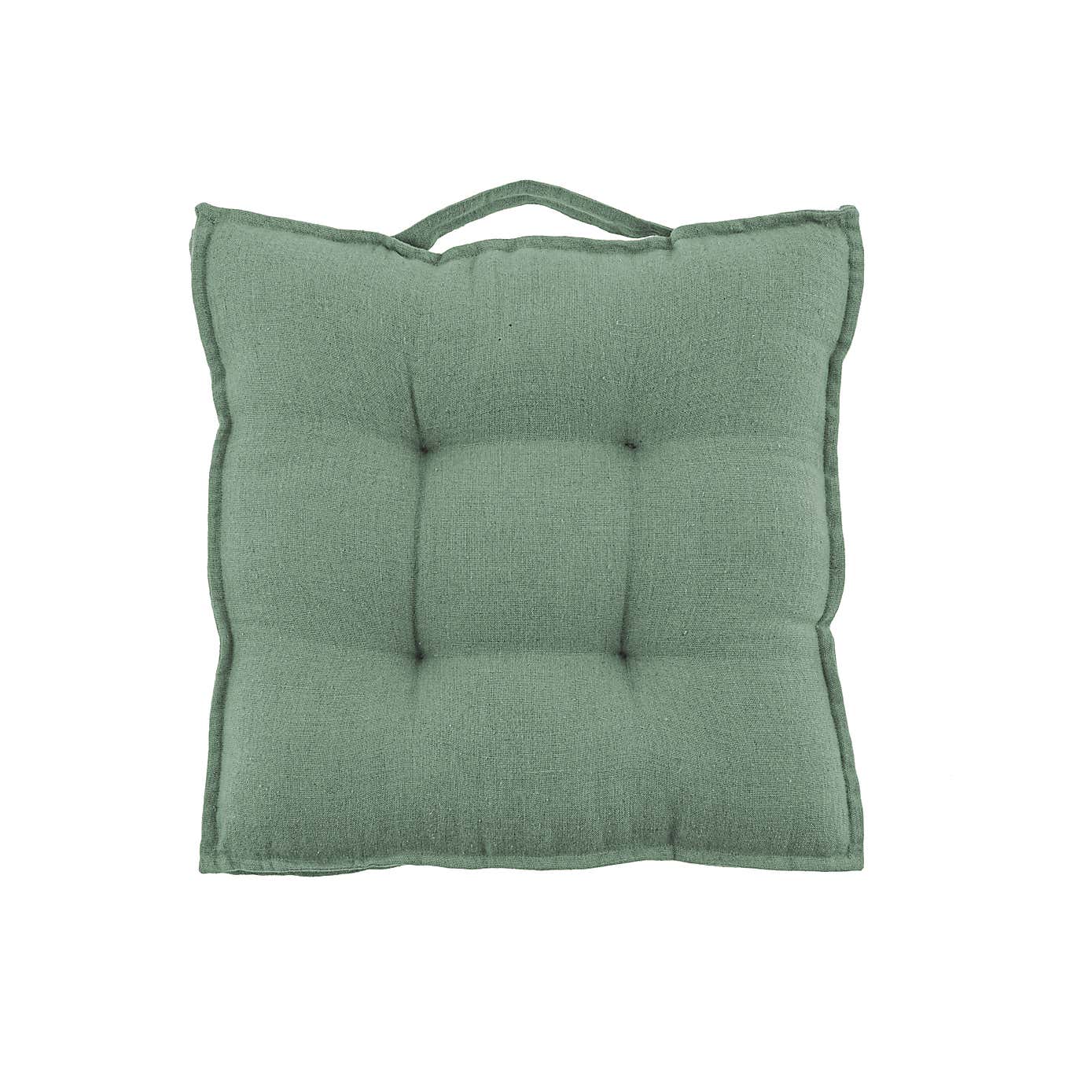 Natural Linen Seat Pad