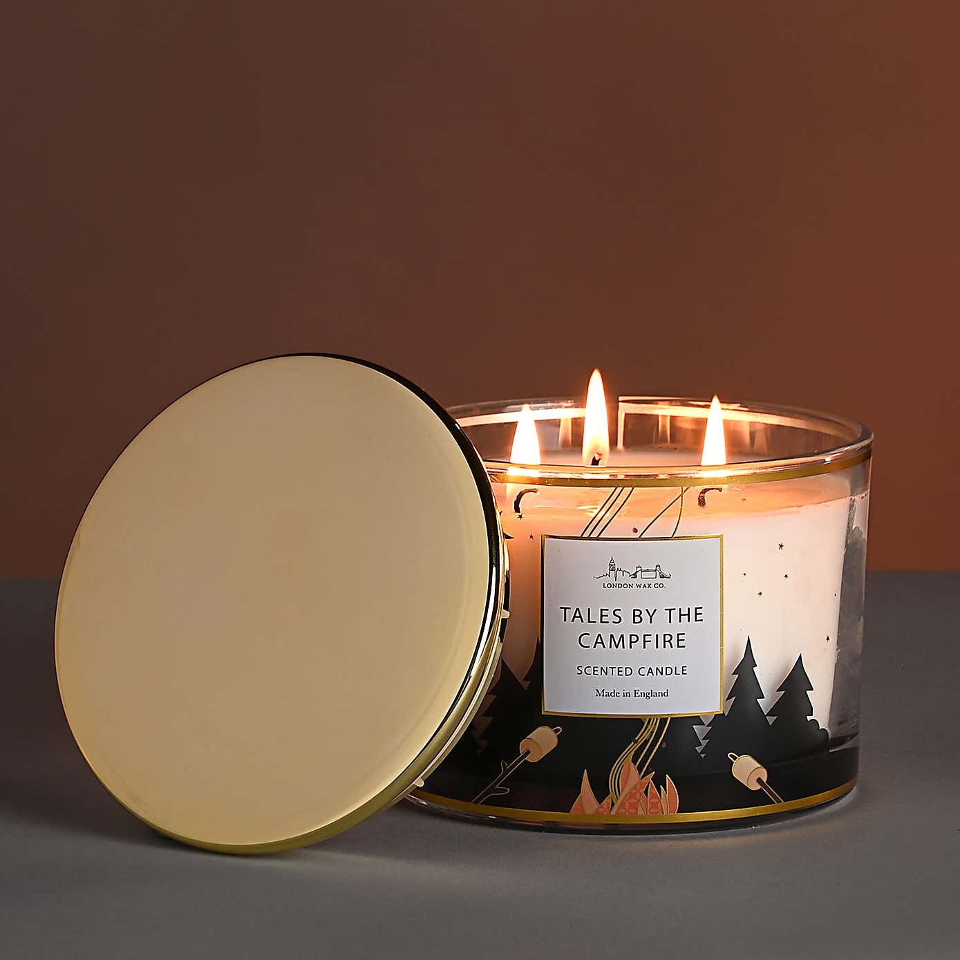 The London Wax Co Tales By The Campfire Multi Wick Candle