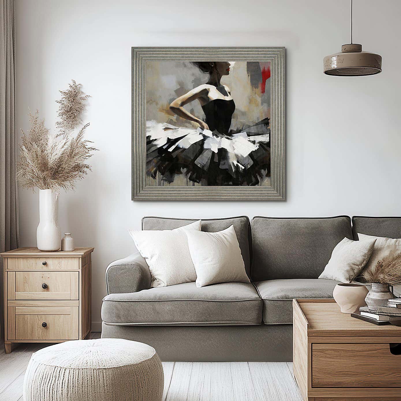 Cedar & Sage Poise Framed Canvas