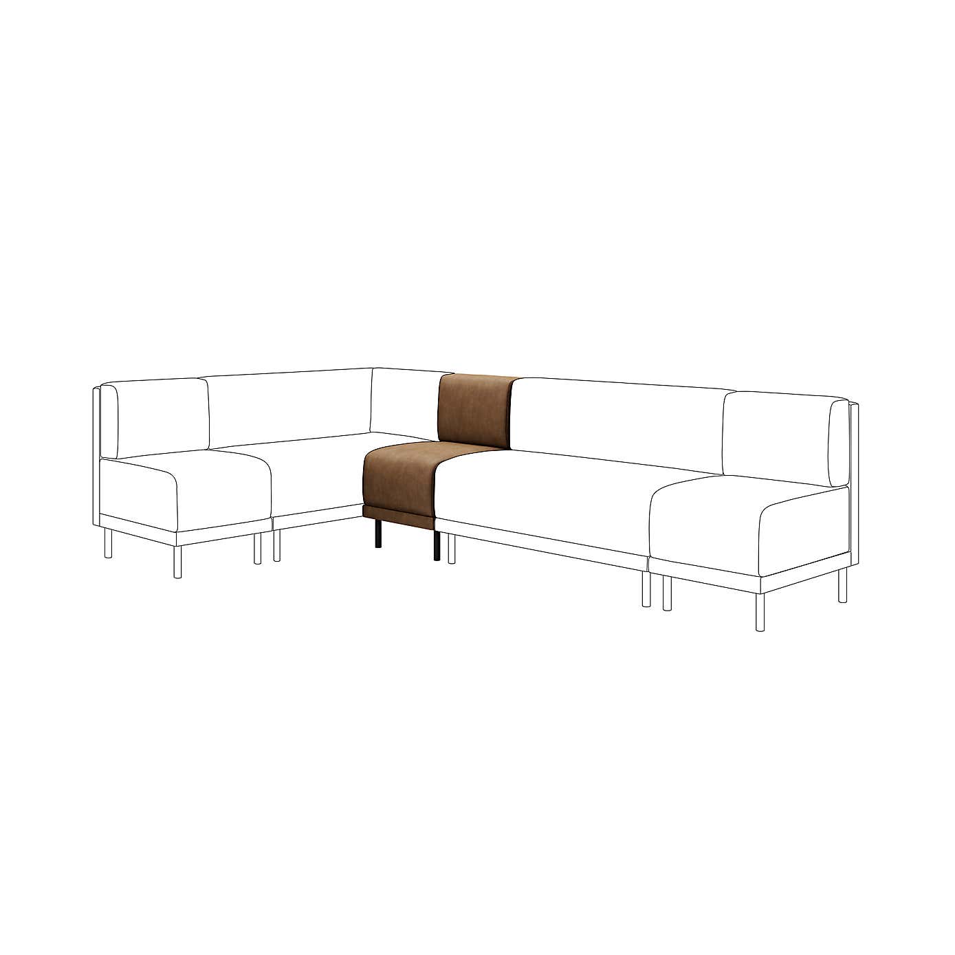 Mae Small Dining Bench, Faux Leather