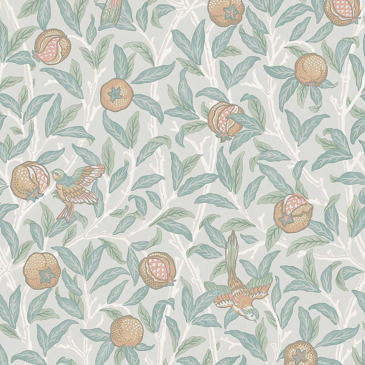 Bird Pomegranate Wallpaper