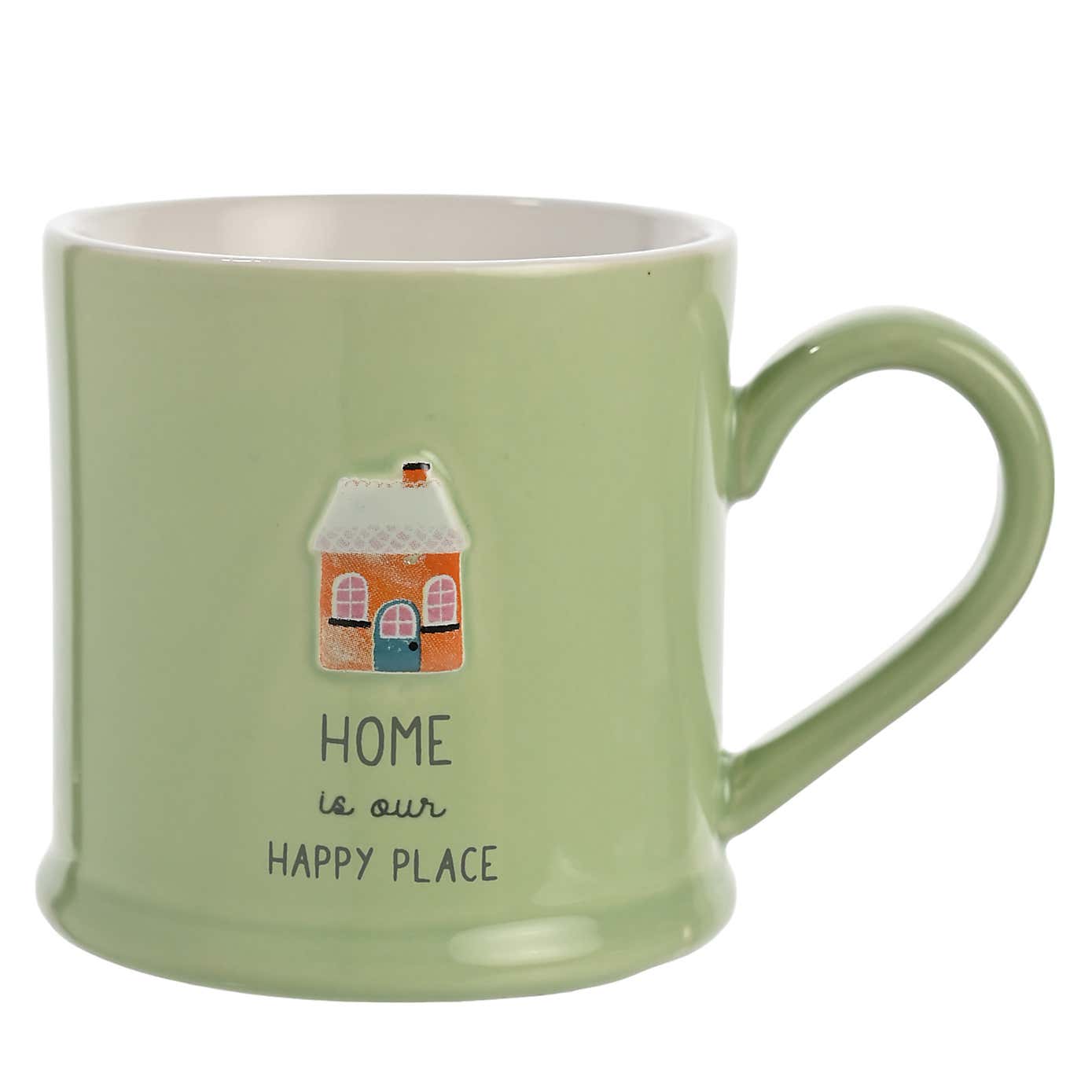 Love Life Home Embossed Mug