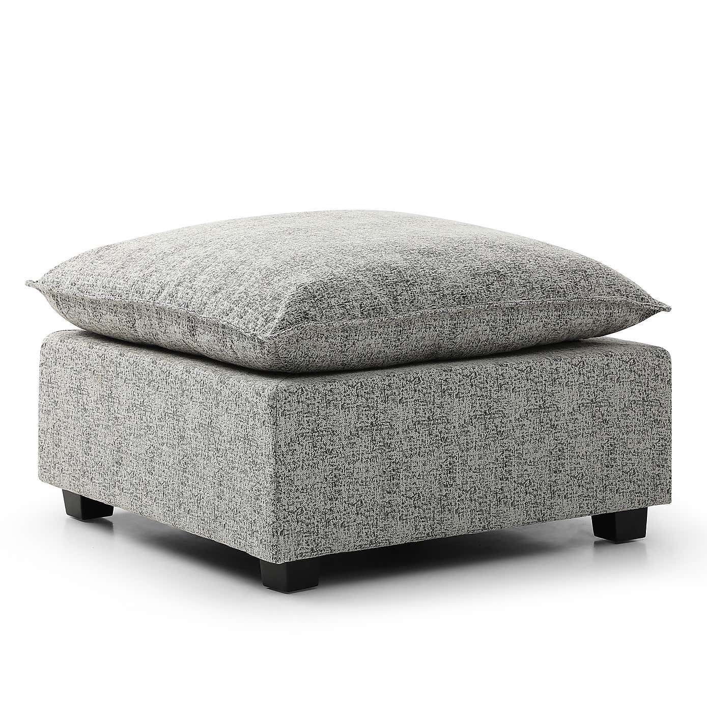 Moda Boucle Modular Ottoman