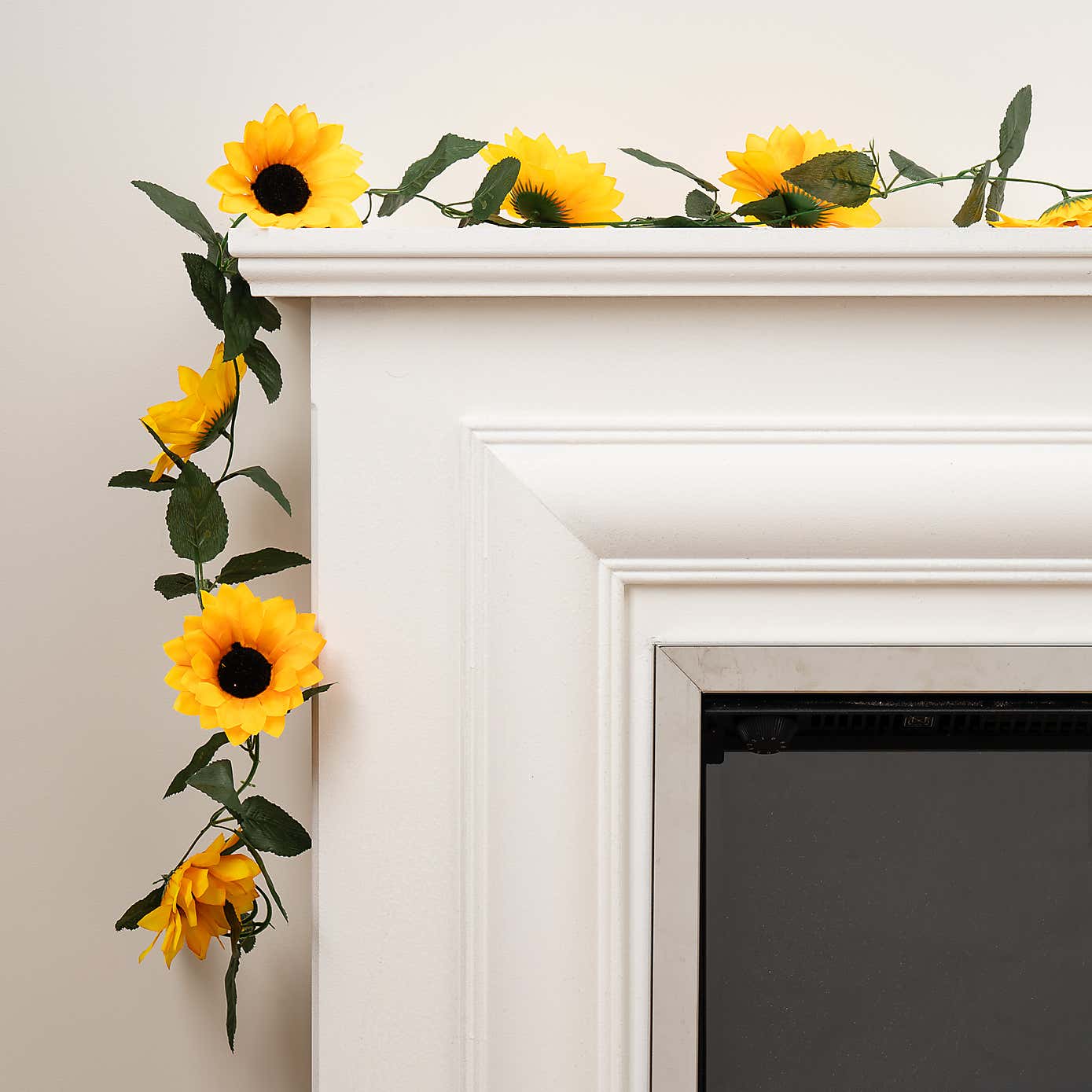 Set of 2 Artificial Sunflower Garlands
