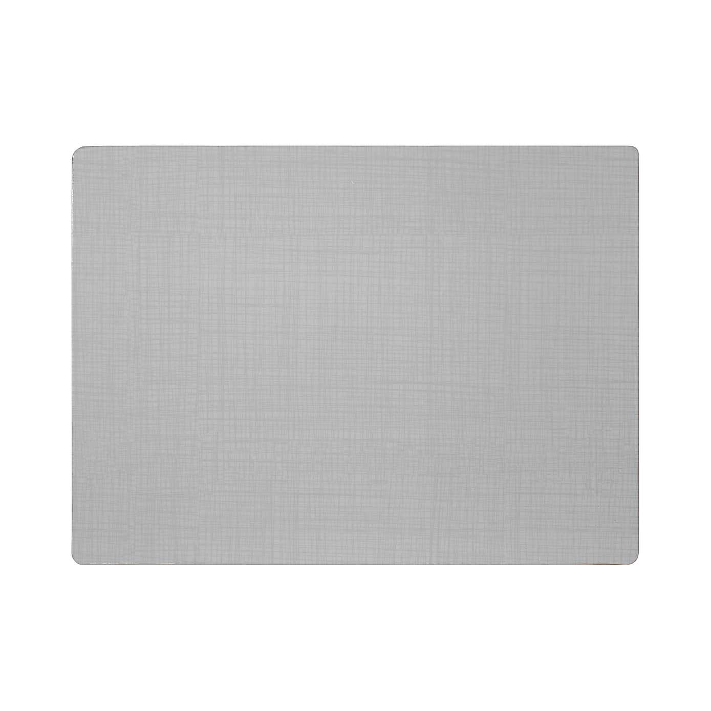 Set of 4 Semi Plain Cork Back Placemats